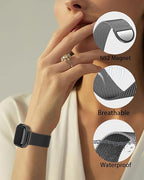 Banda Magnética Apple Watch - Acero Milanese