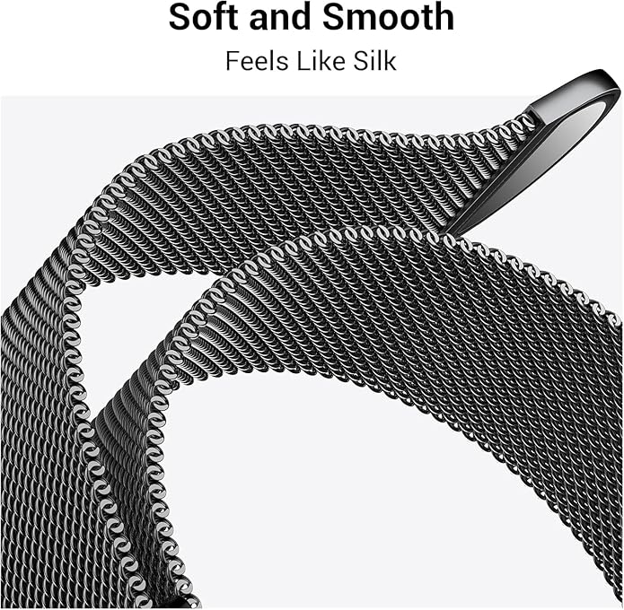 Banda Magnética Apple Watch - Acero Milanese