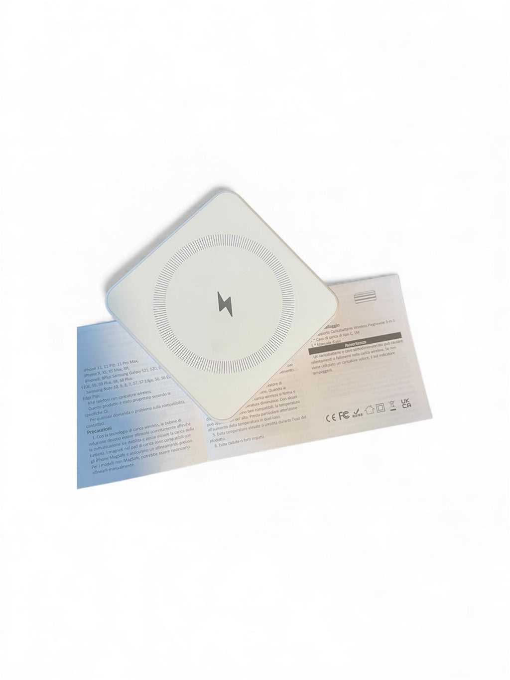 Cargador Inalámbrico 3-en-1 Magnético 15W