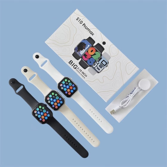 Smartwatch S10 Promax 2.19" - Monitor Cardíaco